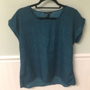 Forever 21 chevron blouse